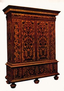 Armadio intarsiato William e Mary, c1690