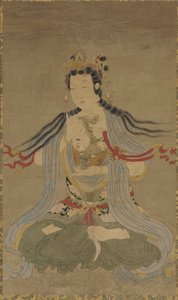 Guanyin con ramo di salice da Unbekannt