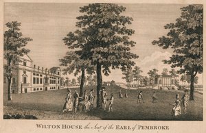 Wilton House, la sede del Conte di Pembroke, 1779 da Unbekannt