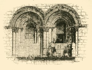 Finestre della Chiesa del Santo Sepolcro, Gerusalemme, 1890 da Unbekannt