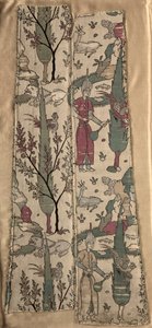 Portatori di vino nel paesaggio, da una veste, 1525-1550 da Unbekannt