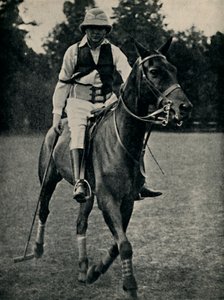 Winston Churchill che gioca a polo da Unbekannt