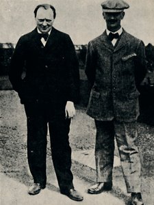 Winston Churchill e George Lambert, 1912, 1945 da Unbekannt