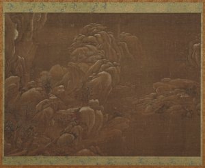 Paesaggio invernale da Unbekannt