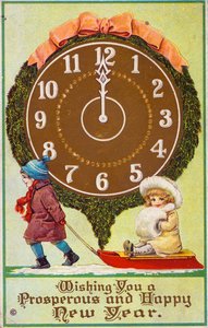 Auguri di un prospero e felice anno nuovo da Unbekannt