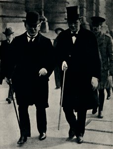 Con David Lloyd George, 1917, 1945 da Unbekannt