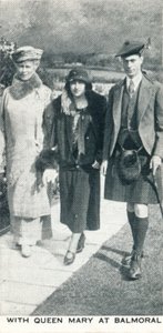 Con la Regina Maria a Balmoral, 1924 1937 da Unbekannt