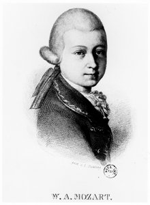 Wolfgang Amadeus Mozart 1756-1791 nel 1770