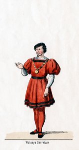 Segretario di Wolsey, costume design per l