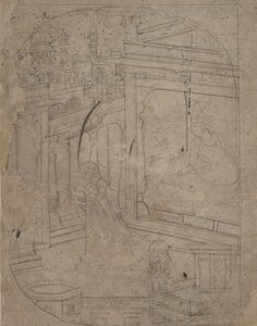 Donna che lascia il suo amante, ca. 1790-1820 da Unbekannt