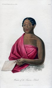 Donna delle Isole Samoa, 1848 da Unbekannt
