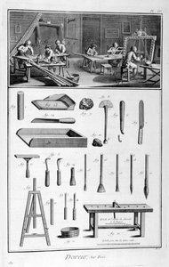 Doratori di legno, 1751-1777 da Unbekannt