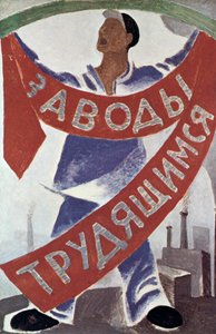 Operai alle fabbriche, 1920 da Unbekannt