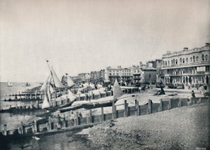 Worthing - Vista generale del fronte, 1895
