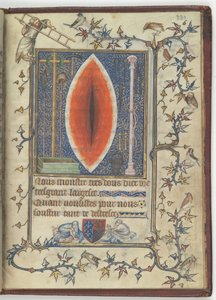 Ferita di Cristo dal Salterio e libro di preghiere di Bonne de Luxembourg, ca 1345