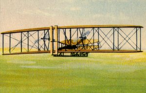 Aliante dei fratelli Wright, c1900, 1932 da Unbekannt