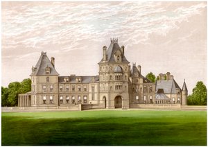 Wynnstay, Denbighshire, Galles, casa del Barone Williams-Wynn, c1880 da Unbekannt