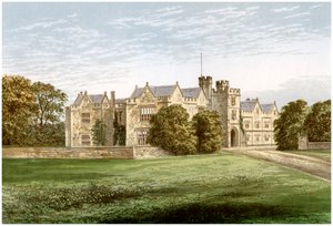 Wytham Abbey, Oxfordshire, casa del conte di Abingdon