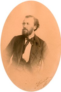 Yakov Polonsky, poeta russo, c1866 da Unbekannt