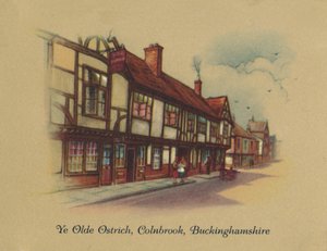 Il vecchio struzzo di Colnbrook, Buckinghamshire, 1939 da Unbekannt