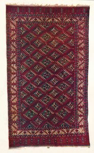 Tappeto Yomut Turkoman, c1700 da Unbekannt
