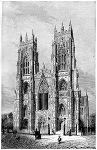 Cattedrale di York, 1893 da Unbekannt