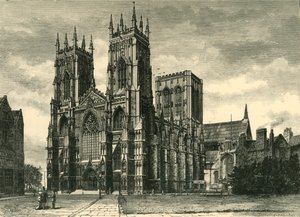 Cattedrale di York, 1898 da Unbekannt