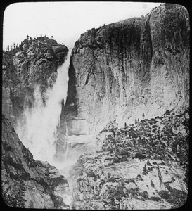 Cascate di Yosemite, Parco Nazionale di Yosemite, California, USA, fine XIX o inizio XX secolo da Unbekannt