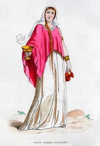Giovane donna gallica, 1882-1884 da Unbekannt