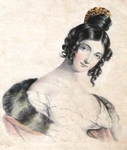 Giovane donna, XIX secolo da Unbekannt