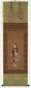 Yujo in piedi, periodo Edo da Unbekannt