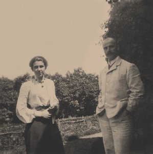 Yuri Alexandrovich Olsufyev 1878-1938 con sua moglie Sophia Vladimirovna, 1900s da Unbekannt