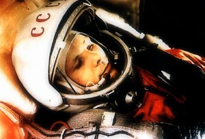 Yuri Gagarin, cosmonauta russo, 1961 da Unbekannt