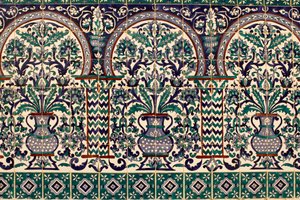 Mosaici della moschea di Zarzis, Zarzis, Tunisia