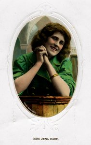 Zena Dare 1887-1975, attrice inglese, inizio XX secolo da Unbekannt