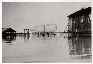 Zeppelin LZ 6 in costruzione, Germania, 1909-1933 da Unbekannt