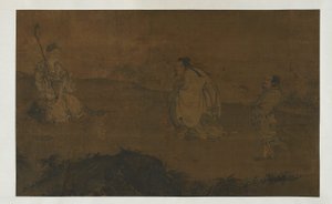 Zhongli Quan in cerca del Dao, dinastia Ming, XV secolo da Unbekannt
