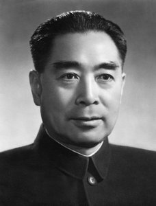 Zhou Enlai, primo premier della Repubblica Popolare Cinese, c1950s da Unbekannt