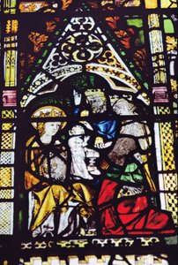 Adorazione dei Magi, originariamente da Aerschot, vicino a Lovanio (dettaglio) da Unbekannt Unbekannt