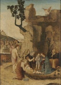Adorazione dei pastori da Unbekannt Unbekannt