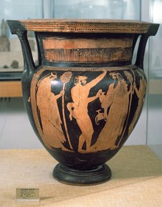 Cratere a figure nere, del Pittore dei Centauri, c.480-470 a.C.