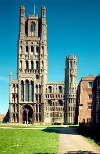Cattedrale di Ely, (dal 1102), Facciata Ovest, Ely, Cambridgeshire, Regno Unito da Unbekannt Unbekannt
