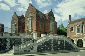 Esterno della Harrow School, Middlesex da Unbekannt Unbekannt