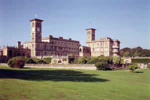 Vista esterna, Osborne House, Isola di Wight da Unbekannt Unbekannt