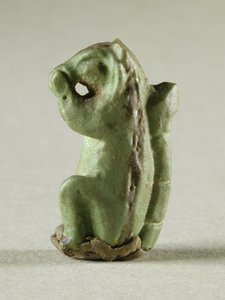 Scoiattolo in faience, Harappa, 2300-1750 a.C. da Unbekannt Unbekannt
