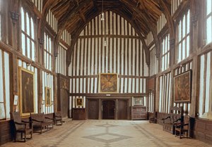 Gainsborough Old Hall, La Grande Sala, c.1460-80 Scuola Inglese, Lincolnshire, UK da Unbekannt Unbekannt