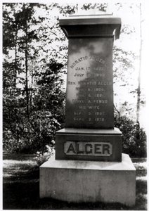 Tomba di Horatio Alger a Natick, Massachusetts da Unbekannt Unbekannt