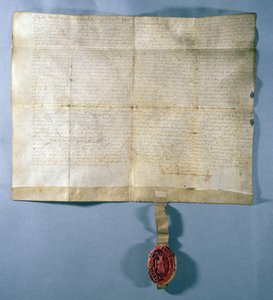Lettere di elezione dei baili e del consiglio di Queensferry a favore dell
