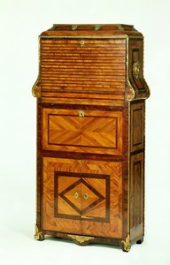 Secrétaire cartonnier impiallacciato di Luigi XV c.1740 da Unbekannt Unbekannt