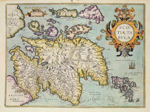 Mappa della Scozia, Miliaria Scotia